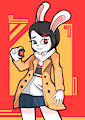 Narcissistic Scientist Rabbit by NekomancerGD