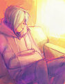He snooze.....