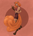 Princesse the Vulpix-morph