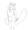 Sketch Request - Nuelia the Cat