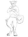 Sketch Request - Dew the puppy