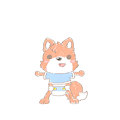 wiggly scoty by cup bun
