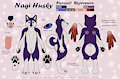 Nagi Husky Fursuit Reference