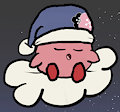 sleeping kirby
