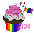 ♡ Pride cupcake ♡