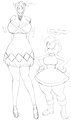 Amy & Elise sketches by Denizen1414