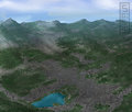 Mountain Town by SomeDeviantOcelot