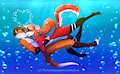 Underwater Kiss