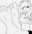 rainbow dash relaxing by joykill