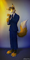 Suit Fox (art) by Musuko42