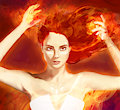 Concept Lina - Dota 2 by Vaves