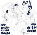 OPEN YCH AUCTION - Sleepy cuddles