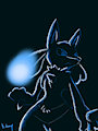 Lucario Scratch Art