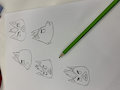Little Cato Heads by DualSwordsmanTenyo
