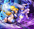 Commission - Sapphire x Leona by SciFiCat