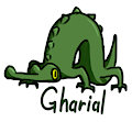 Gharial Doodle