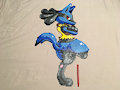 Pixel Art - Lucario(C) by FYoshi