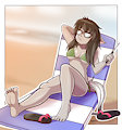 Sunbathing by QuiteSplendid
