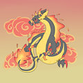 Cinder the dragon