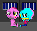 Whitney and Katie arrested by SpeedyTheBunny