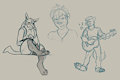 Warm-Ups Feb 25th by RileySockfoxy