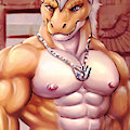 yellow dragon by bleakcat