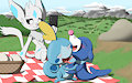 An adorable picnic by Navanastra