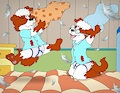 "Pillow fight!"