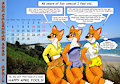 Fox Calendar 2020 - April