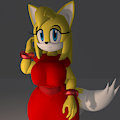 Zooey the fox Blender Release~