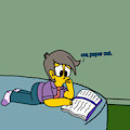 Seymour Reading by Haileykitty69
