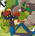 *C*_Pawsome playtime with the pokes by Fuf