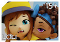 Hat Kid and Bow Kid