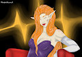 Fire elf by MargaritaVuA