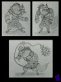 Commission: Heilang Sketches