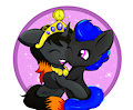Commission, pony hugs.