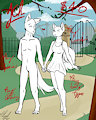 'Lovers Walk' YCH [CLOSED]!! by AliyahPup