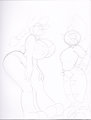 alex and nanny gonna be a good night sketch 1 by redmagejacob