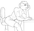Thinking Kitty by NightCatX12