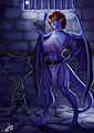 Demona in prison by Siberwar