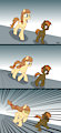 The ara-ara chase by ManOfStories