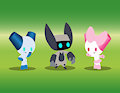 Temtem & Robotboy by Baylong