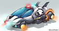 Cyberpunk Police Cruiser