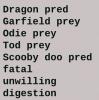 FT's list (Vore) by Anyonarex