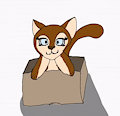cute cat love by Catgirlsp