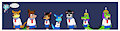 The Cortex Commandos in Sailor Fuku