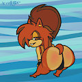 (ANIMATION) BOOTY BOUNCE (Art Commisssion from Kvortex on FA)