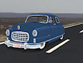 Close up of 1949 Nash