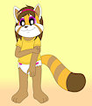 Sophie The Red Panda -By Clovershroom-