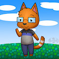 Nic as an Animal Crossing Villager